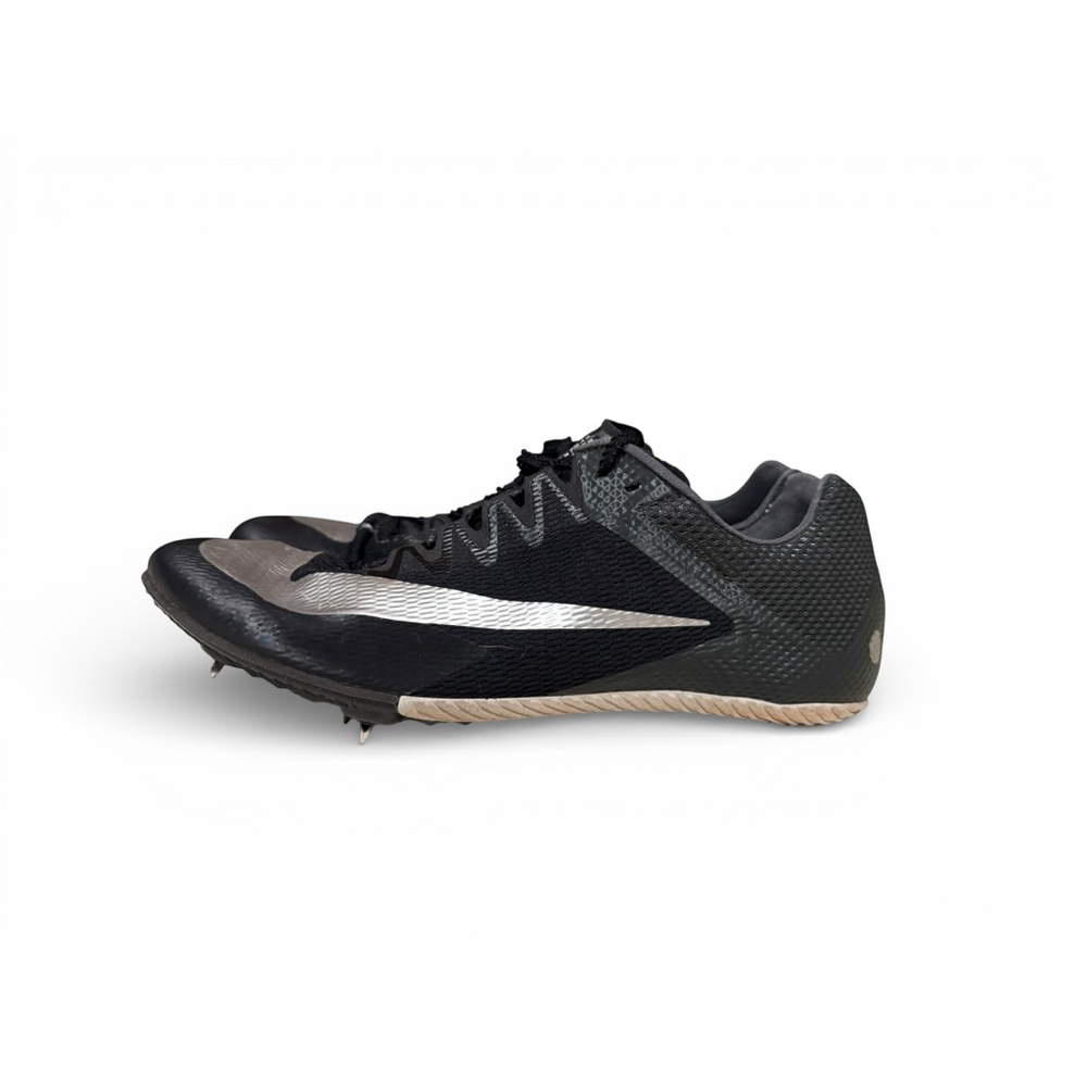 Nike Zoom Rival Sprint Track Spikes DC8753-001 Black Silver Men’s 11 - Picture 3 of 13